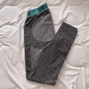 Gymshark - Teal And Gray Leggings